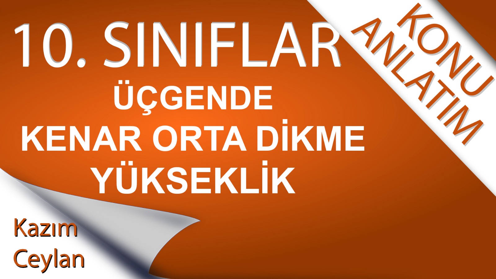 Online Dersimiz